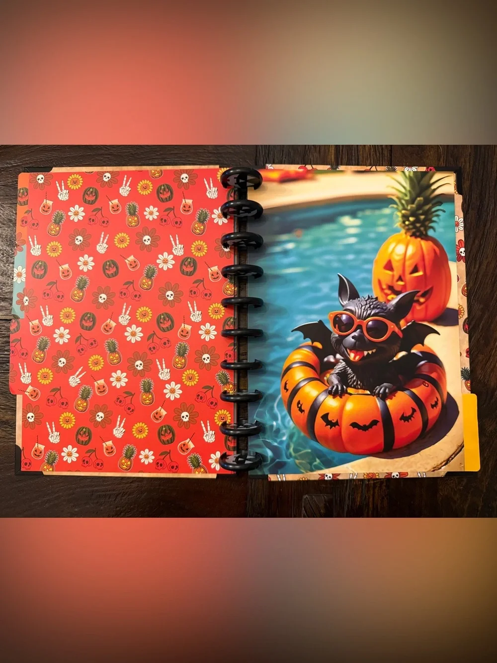 Used The Daily Grind Summerween Planner Cover and Dividers
